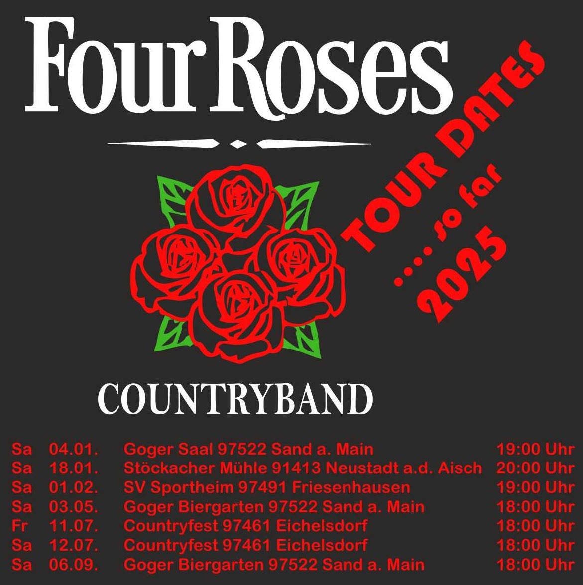 Four Roses Termine
